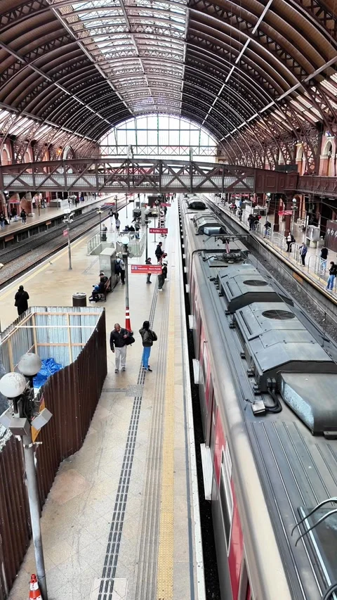 Train Station 库存影片 342053299