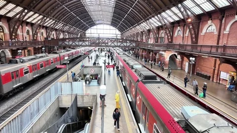 Train Station 库存影片 342053463