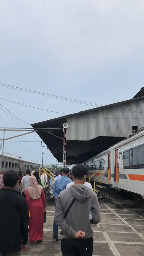 Train station of indonesia 動画素材 227758459