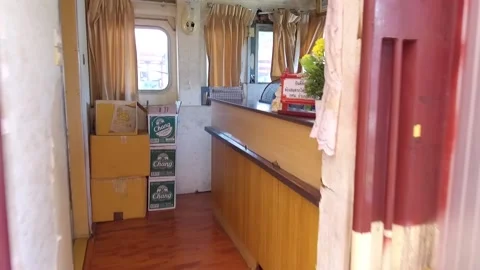 Train Station Library, Hua Hin, Thailand Stock Footage 130707583