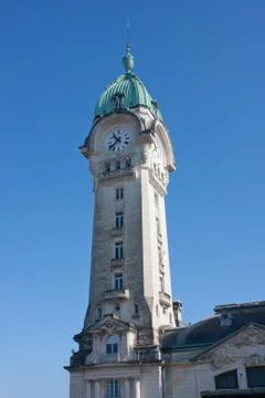 Train station of Limoges Stock Photos