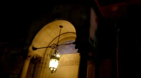 Train station night shot Vidéo 10769094