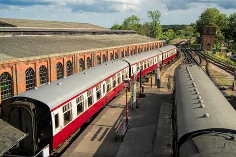 Train station Stock Photos