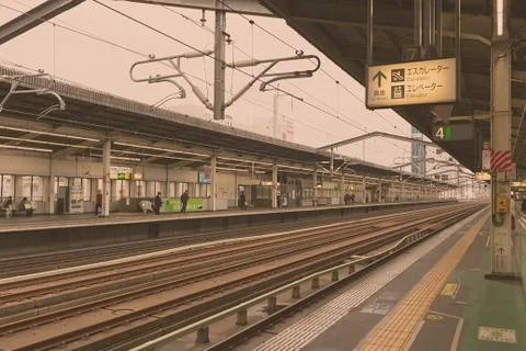Train station Stock Photos