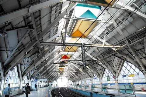 Train station Foto stock