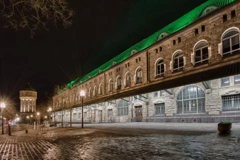 Train station Stock Photos