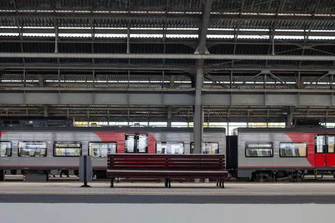 Train station Stock Photos