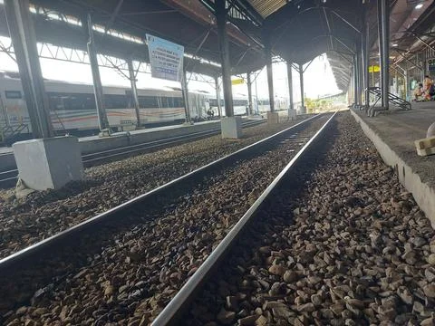 Train station Stock Photos