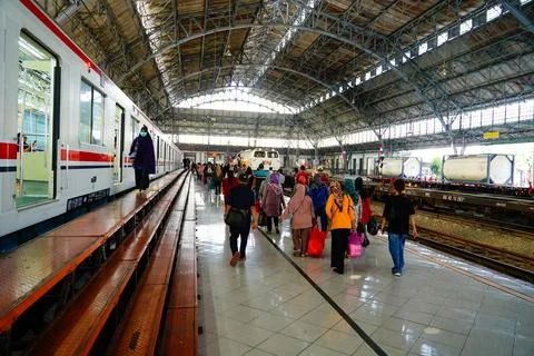 Train station Stock Photos