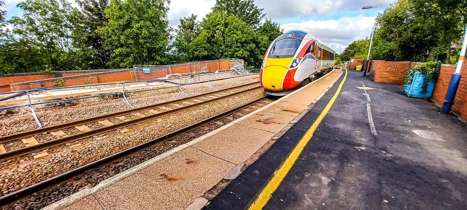Train Station Platform Stock Photos