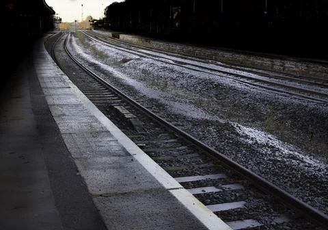 Train Station Platform Stock Photos
