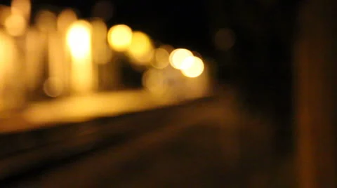 Train Station Rack Focus Many Takes Stock Footage 5791024