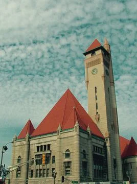 Train Station Sky Stock Photos