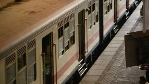 Train station in Sri Lanka Video stock 182125268