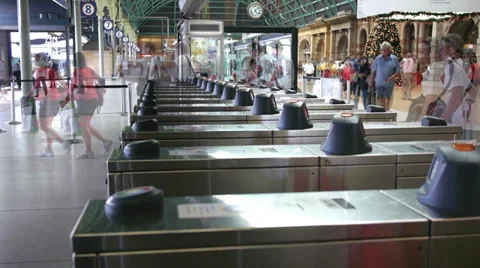 Train station time lapse Vidéo 33650815