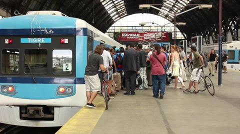 Train station, transport Stock Footage 46217900