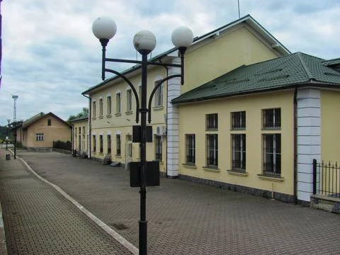 Train Station View Stock Photos