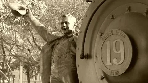 Train Statue 13 Stock Photos