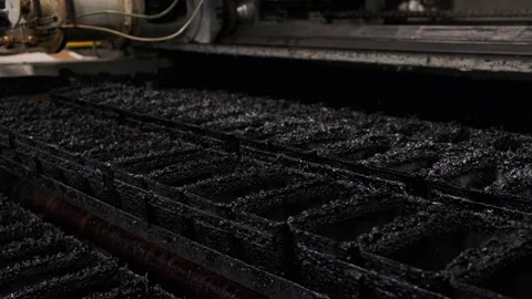 A train on a steel track Stock Footage 131960941