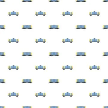 Train tank car pattern transporting oil and gas fuel Stock Illustration