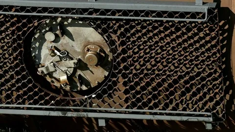 Train Tank with Hazardous Material Slipped off the Rails Stock Footage 84735472