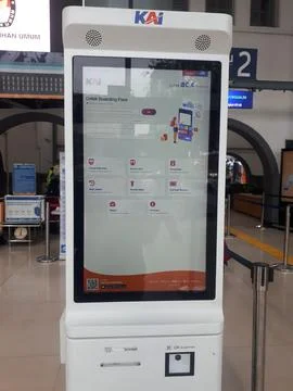 Train ticket printing machine Stock Photos
