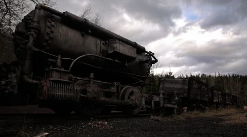 Train Time lapse Stockbeeldmateriaal 43908758