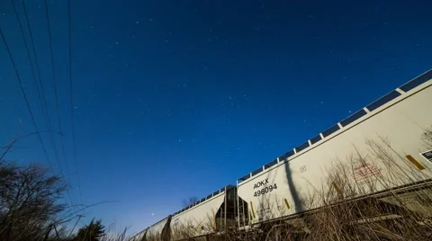 Train Timelapse 스톡 동영상 65173493