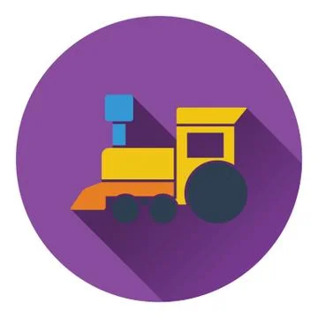 Train toy icon Stock Illustration