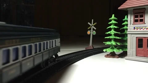 Train toy, time lapse Stock Footage 45598674