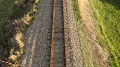 Train Track 库存影片 155606820