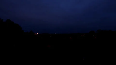 Train track at night 库存影片 38760838