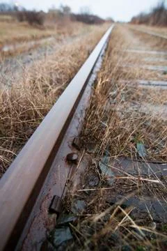 Train track. Stock Photos