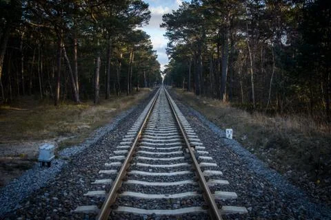 Train track Stock Photos