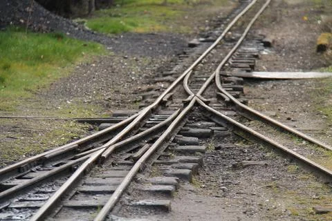 Train Track. Stock Photos