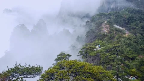 A train on a track with smoke coming out of it Vídeo Stock 156843515