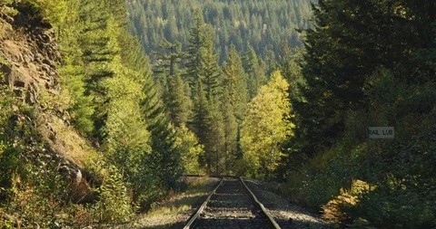 Train tracks 2 Stock Footage 126186213