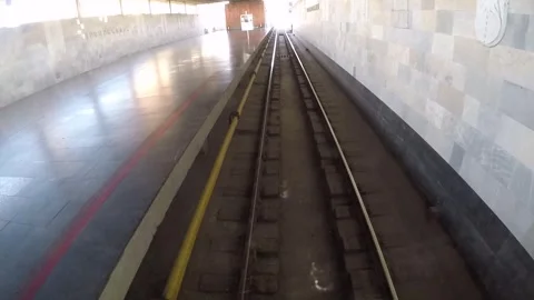 Train tracks 26 Video stock 323006864