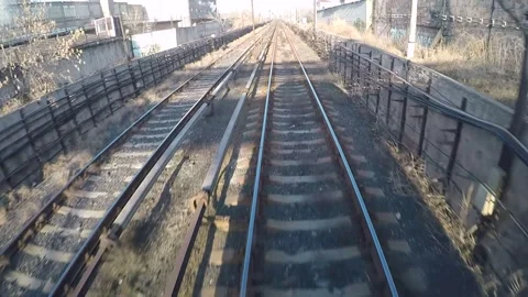 Train tracks 30 Stock-Footage 323007023