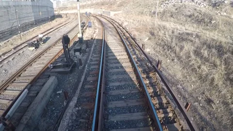 Train tracks 8 Stock Footage 323006218