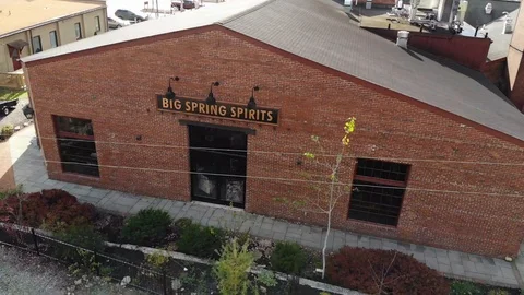 Train Tracks drone flyover Stock Footage 119498524