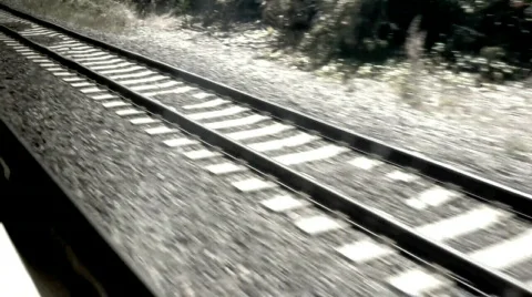 Train tracks. Stock Footage 768362