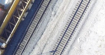 Train tracks Stock Footage 85486970
