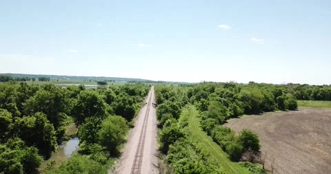 The Train Tracks Stock Footage 154916224
