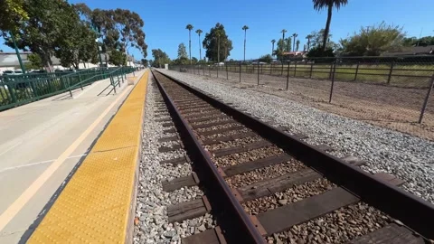 Train Tracks Stock-Footage 199850117