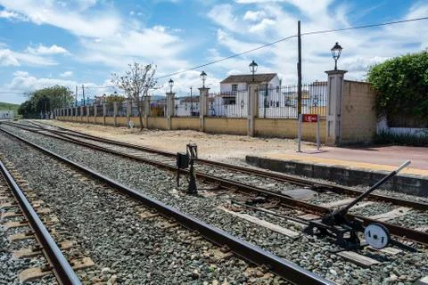 Train tracks Stock Photos