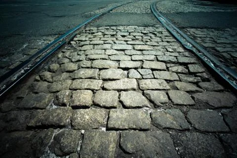 Train tracks Stock Photos