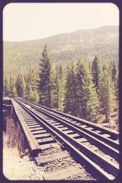 Train tracks Stock Photos