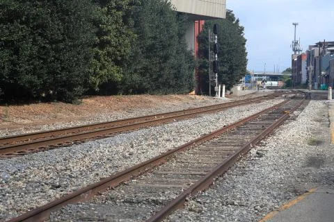Train Tracks Stock Photos