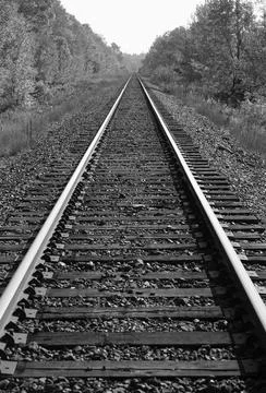 Train Tracks Foto stock